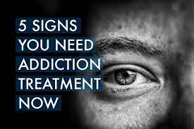 What are signs of addiction
